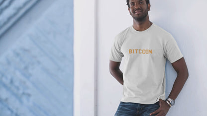 Bitcoin Typography Tee