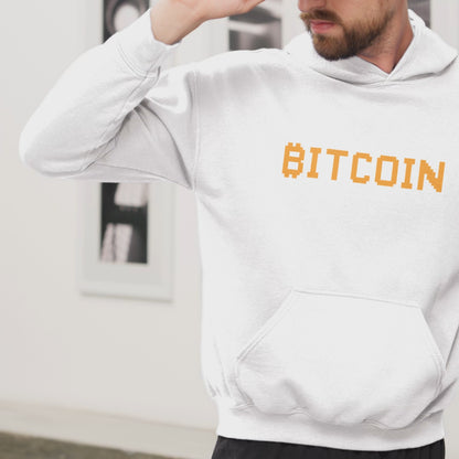 Bitcoin Typography Hoodie